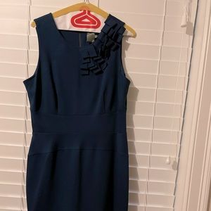 Navy Taylor dress, size 14. Great for wedding guest or office!